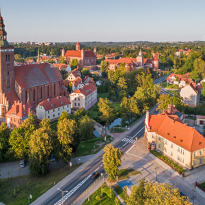 Lidzbark Warminski,27.08.2019 panorama miasta. Fot. Wojciech Wojcik/FORUM